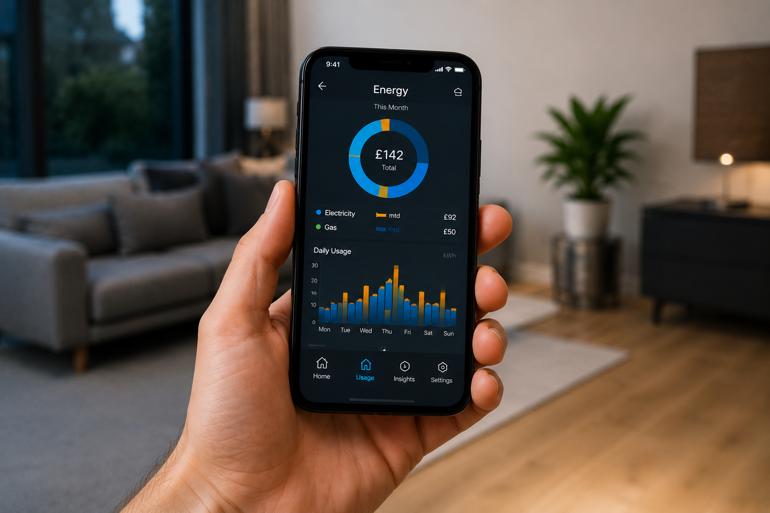 Energy management systems app